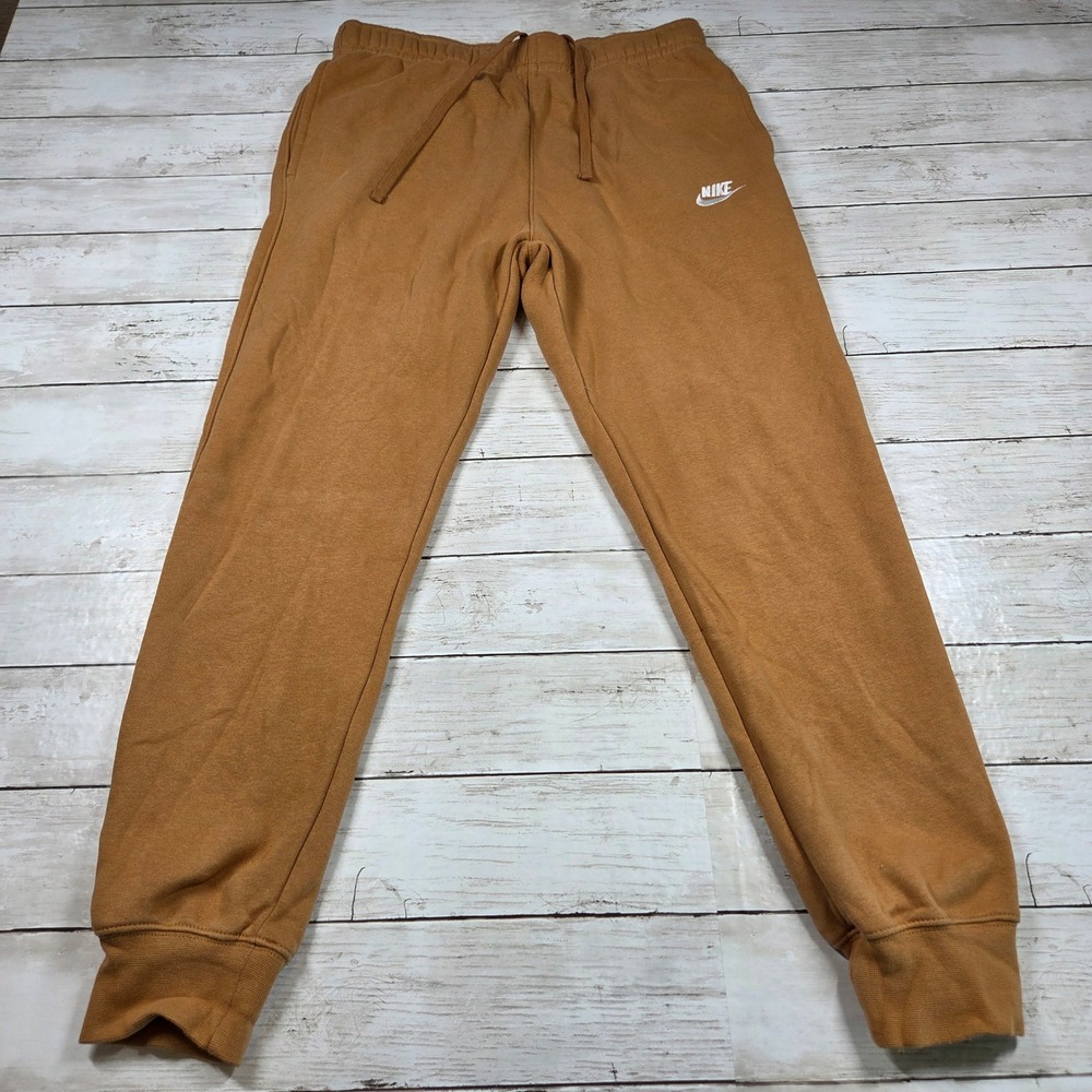 Nike Sportswear Club Fleece Jogger Pants Men Medium Wheat Gold BV2671-224